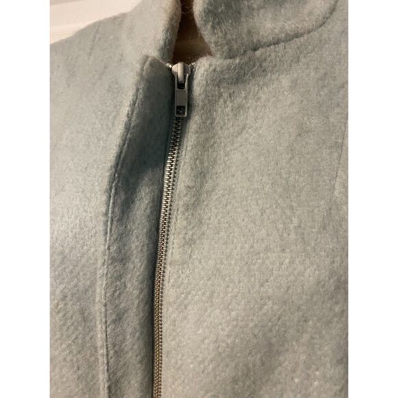 Women's Light Blue Loft Zip Jacket M - Picture 5 of 7